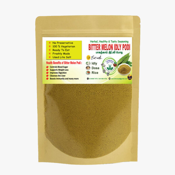 Bitter Melon Idly Podi